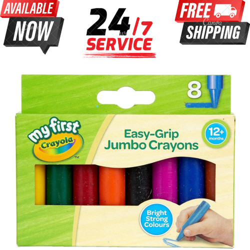 Crayola myfirst jumbo crayons - jumbo,