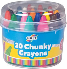 20 Chunky Crayons Easy to Hold