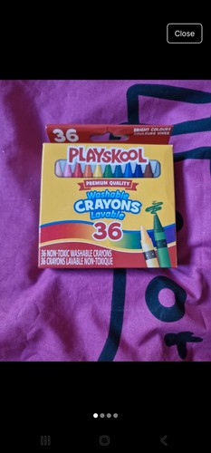 Playskool non toxic crayons - playskool, 36