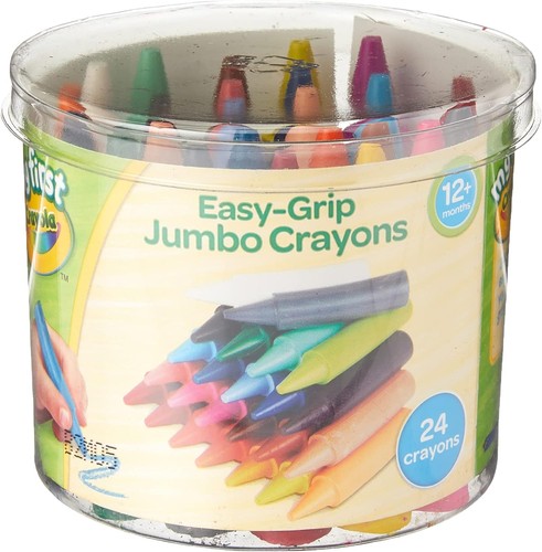 Crayola jumbo crayons assorted - crayons,