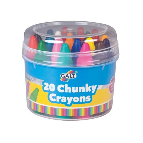 Chunky crayons pieces - 20,