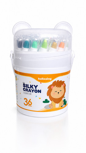 Colour silky crayons set - silky,