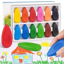 Crayons for Kids, 12 Colors