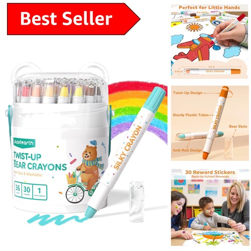 Durable portable crayons - &,