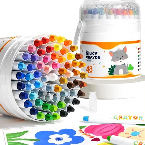 Silky crayons for toddlers 3 - toddlers, 1-3