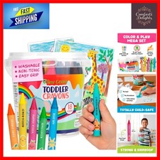 Vibrant Jumbo Crayons For