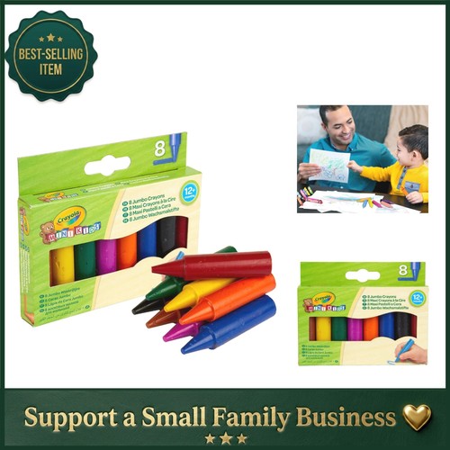 Assorted jumbo crayons - assorted,