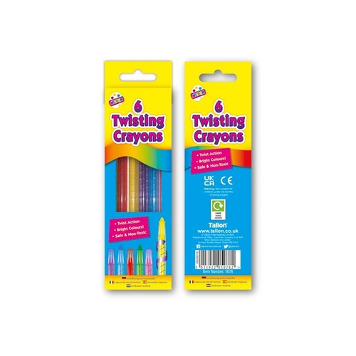 Twisting crayons 6 - crayons, pack