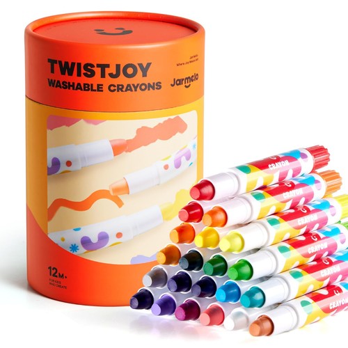 Twistjoy jumbo crayons - twistjoy, for