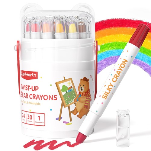Silky crayons for toddlers - silky,