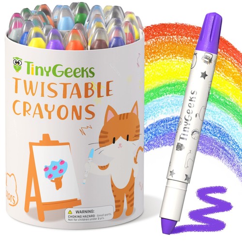 Twistable crayons for - for, 24