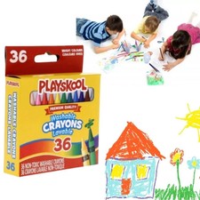 Playskool 36 Non-Toxic Crayons