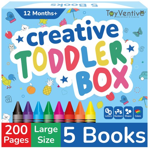 Toyventive toddler coloring - toyventive,