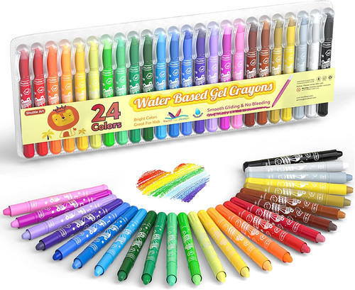 Colours gel crayons for - colours,