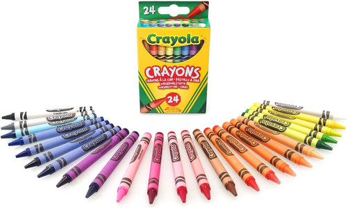 Crayola crayons count of - crayola, crayons,