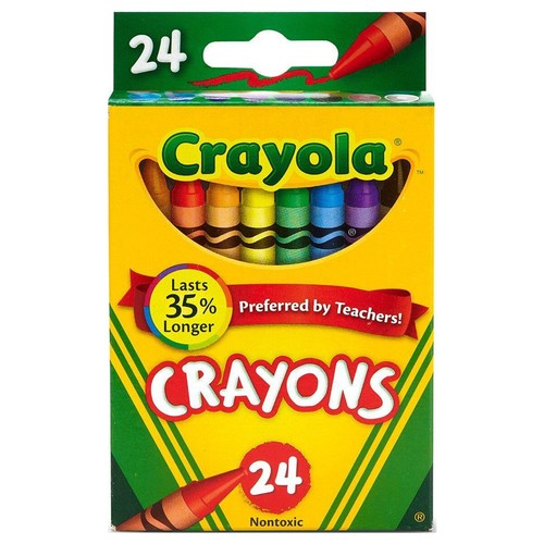 Crayola colour crayons - colour, kids