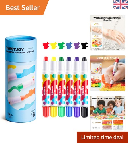 Creative jumbo crayons 6 - jumbo,