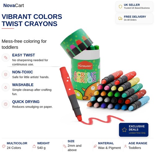 Twist crayons for - toddlers,