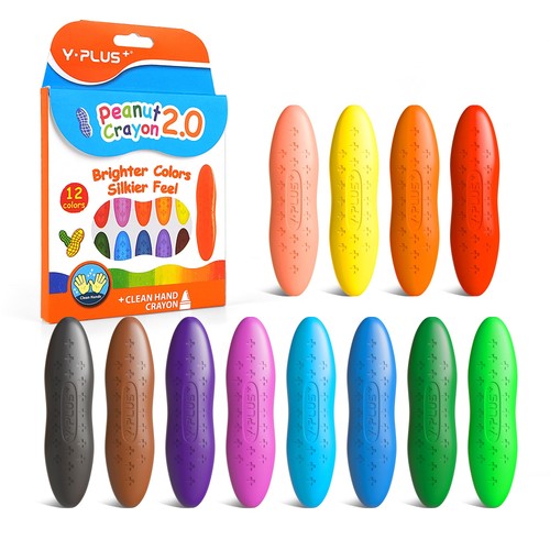 Peanut toddler crayons - peanut,