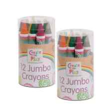 Create & Play 12 Jumbo Crayons