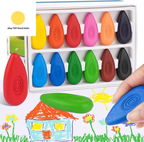 Washable color wax - washable, crayons