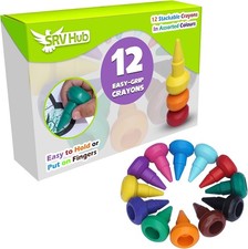 12x Stackable Easy Grip