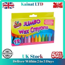 12 Count Jumbo Crayons Set -